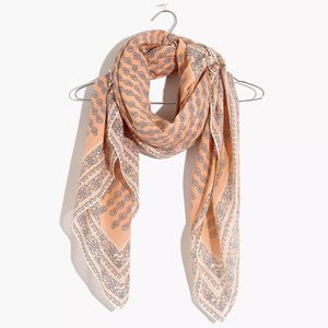 Madewell oversize bandana, color:Muted Shell